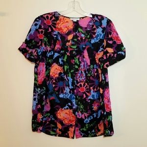 Fun Floral Shirt by THAKOON